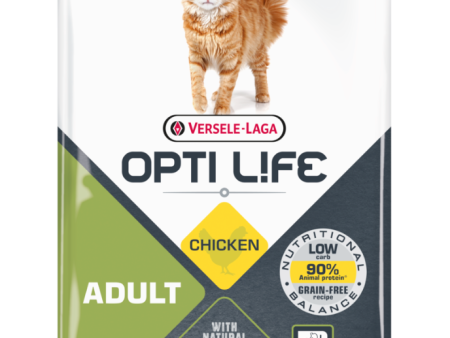 Opti-Life au poulet pour chat adulte Online now