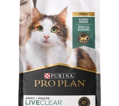 Purina Pro Plan LiveClear Réduit les Allergènes Formule Saumon et Riz Nourriture Sèche pour Chats For Discount