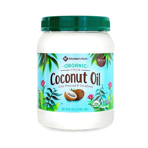 Member s Mark Organic Virgin Coconut Oil (56 oz.) (pack of 2) For Discount