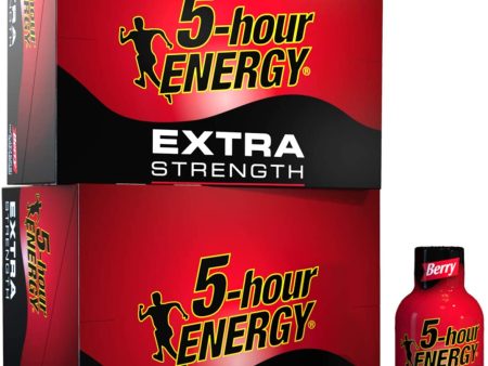 5-hour ENERGY Shot, Extra Strength, Berry (1.93 oz., 12 ct.) Fashion