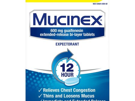 Mucinex 12-Hour Chest Congestion Expectorant Tablets (120 ct.) Cheap