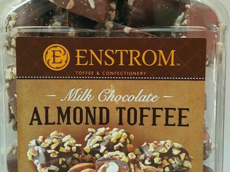 Enstrom Milk Chocolate Almond Toffee Nt Wt: 40 Oz, 1.13kg Supply