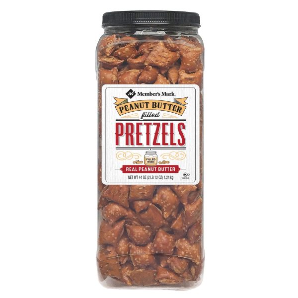 Member s Mark Peanut Butter Filled Pretzels (44 oz.) Fashion