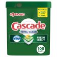 Cascade Total Clean Action Pacs Dishwasher Detergent Pods, Fresh Scent (105 ct.) Fashion