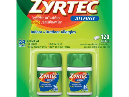 Zyrtec Tablets, 10mg (120 ct.) For Cheap