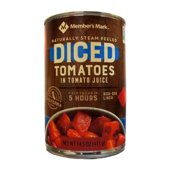 Member s Mark Diced Tomatoes In Tomato Juice (14.5 oz., 12 pk.) Online Sale