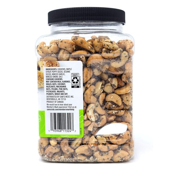 Member s Mark Everything Seasoned Cashews (22 oz.) on Sale