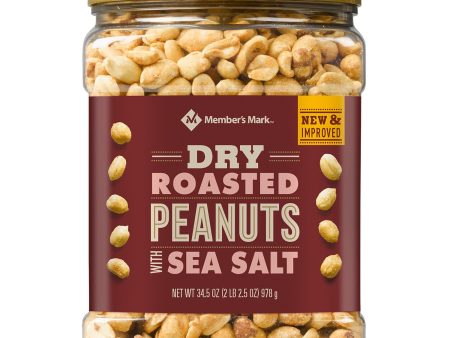 Dry Roasted Peanuts with Sea Salt (34.5 oz.) Online Sale