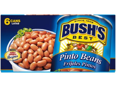 Bush s Pinto Beans (16 oz., 6 pk.) For Discount