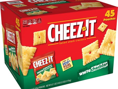 Cheez-It White Cheddar Snack Packs (1.5 oz., 45 pk.) Online Hot Sale