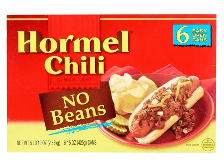 Hormel Chili No Beans (15 oz., 6pk.) Cheap