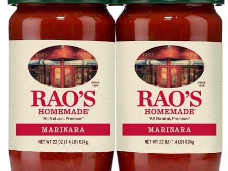 Rao s Homemade Marinara Sauce (22 oz., 2 pk.) Online Sale