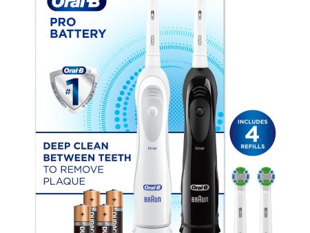 Oral-B Pro Advantage Battery Powered Toothbrush (2 pk.) Online Sale