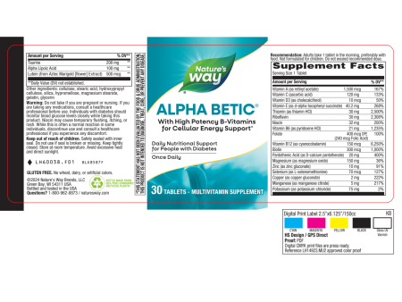 Alpha Betic Multi-Vitamin 30 tabs Discount