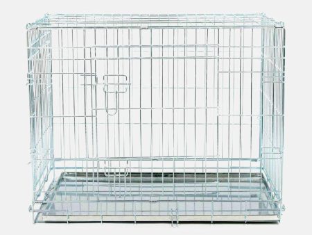 Ellie Bo Dog Crate - Silver Cheap