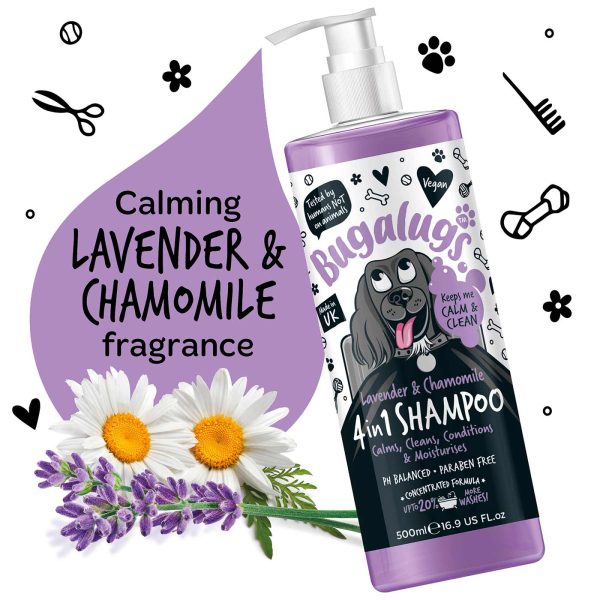 Bugalugs 4 In 1 Lavender & Chamomile Shampoo Supply