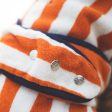 Harbour Hounds Orange Stripe Drying Coat Fashion