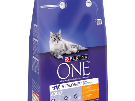 Purina One Adult Cat Chicken and Whole Grain Dry Food 3KG on Sale